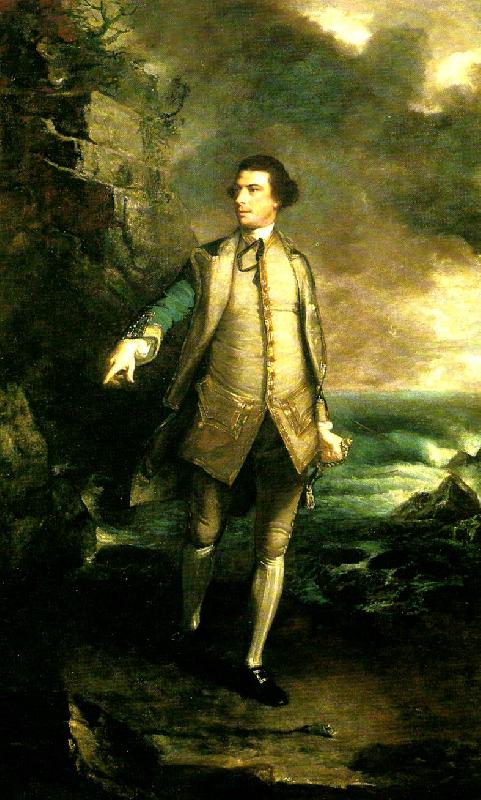 Sir Joshua Reynolds commodore augustus keppel oil painting picture